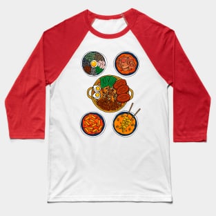 Korean foods Baseball T-Shirt